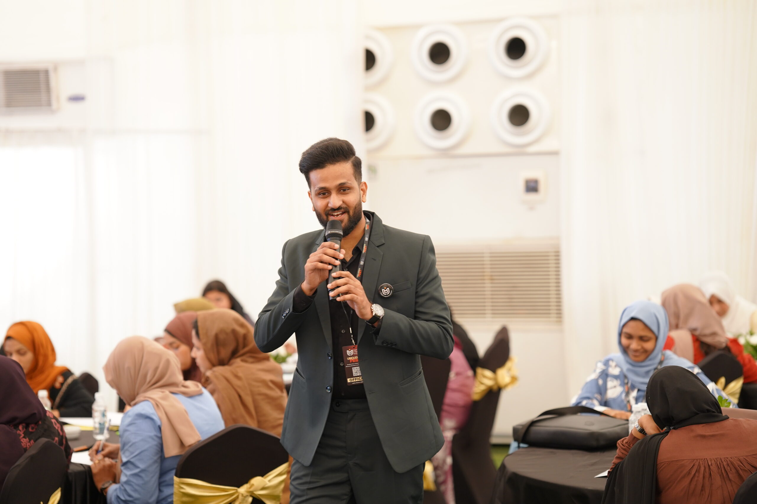 Hafsal Majid at Uniqueness Fest 5.0