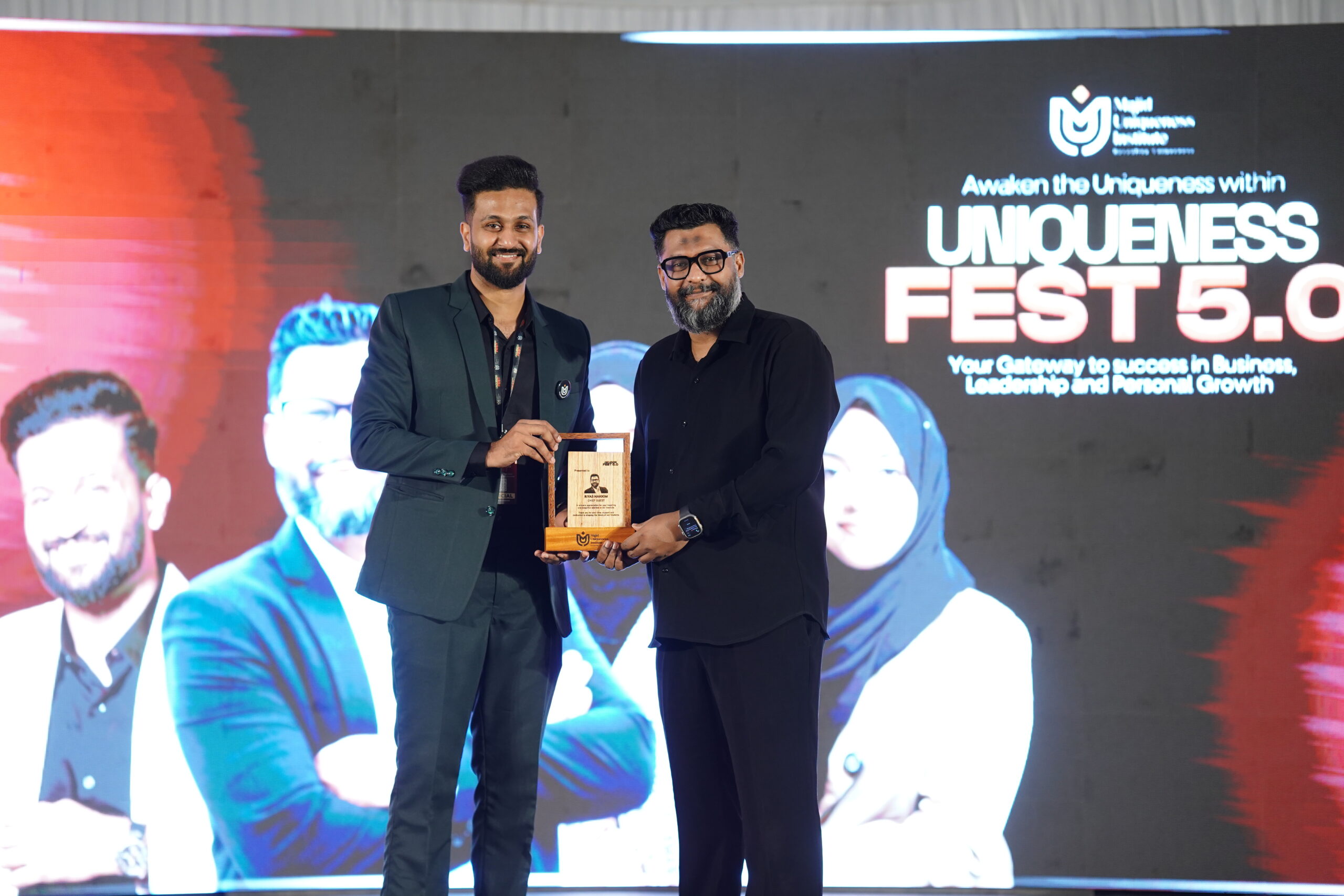 Riyas Hakkim at Uniqueness Fest 5.0
